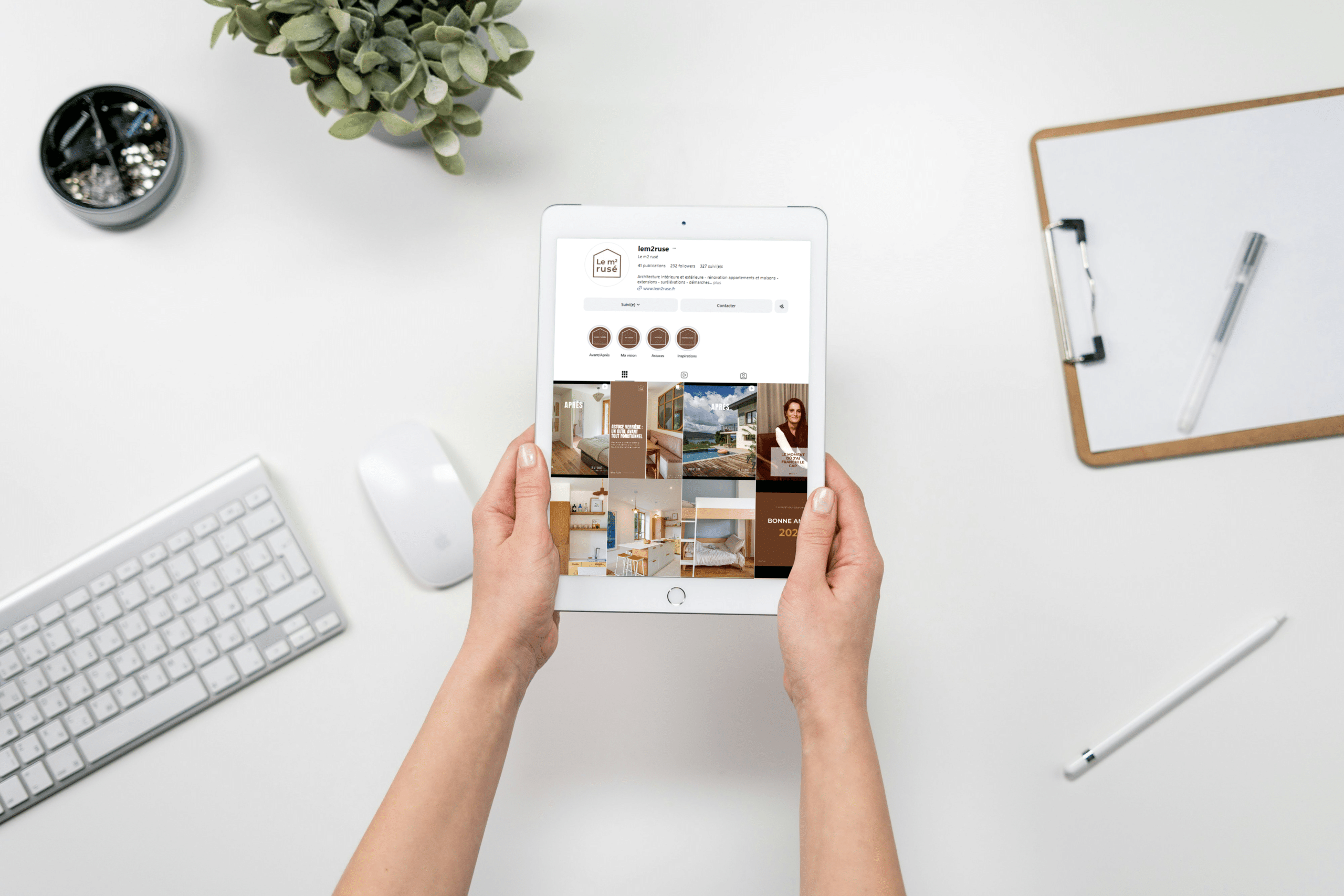 Accompagnement réseaux sociaux m2 rusé